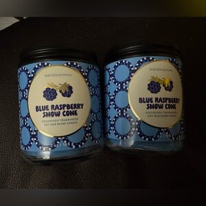 Bath & Body Works Blue Raspberry Snow Cone Candle (2)